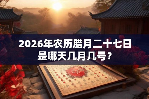 2026年农历腊月二十七日是哪天几月几号？
