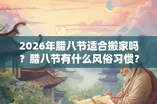 2026年腊八节适合搬家吗？腊八节有什么风俗习惯？