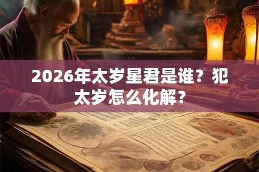2026年太岁星君是谁？犯太岁怎么化解？