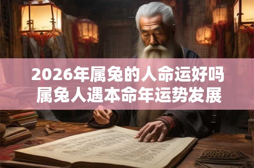 2026年属兔的人命运好吗 属兔人遇本命年运势发展