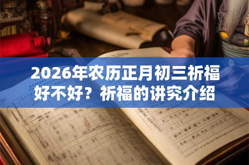 2026年农历正月初三祈福好不好?祈福的讲究介绍 2026年农历正月初三祈福好不好?祈福的讲究介绍
