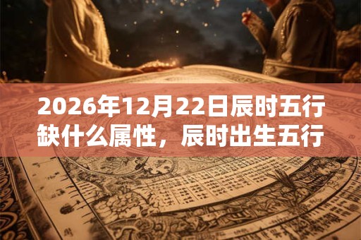 2026年12月22日辰时五行缺什么属性,辰时出生五行缺什么 2026年12月22日辰时五行缺什么属性,辰时出生五行缺什么