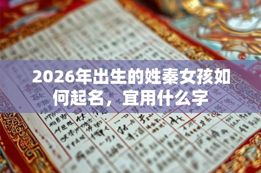 2026年出生的姓秦女孩如何起名,宜用什么字 2026年出生的姓秦女孩如何起名,宜用什么字
