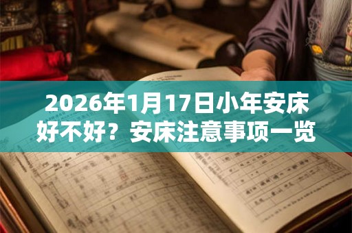 2026年1月17日小年安床好不好？安床注意事项一览！