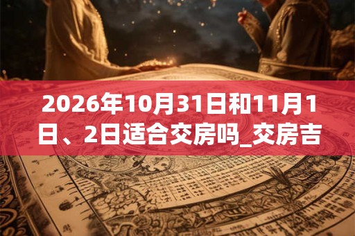 2026年10月31日和11月1日、2日适合交房吗_交房吉利吗