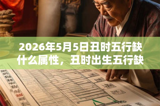 2026年5月5日丑时五行缺什么属性，丑时出生五行缺什么