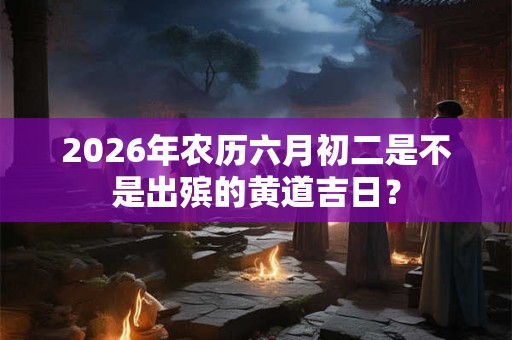 2026年农历六月初二是不是出殡的黄道吉日？
