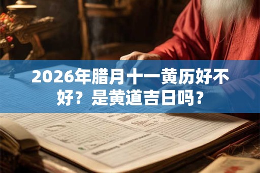 2026年腊月十一黄历好不好？是黄道吉日吗？