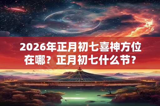 2026年正月初七喜神方位在哪?正月初七什么节? 2026年正月初七喜神方位在哪?正月初七什么节?