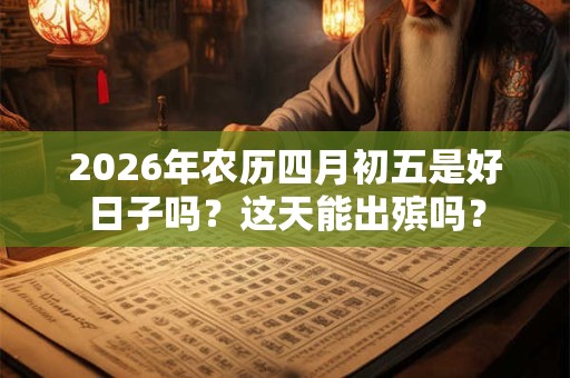 2026年农历四月初五是好日子吗？这天能出殡吗？