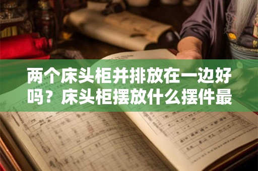 两个床头柜并排放在一边好吗？床头柜摆放什么摆件最吉利？