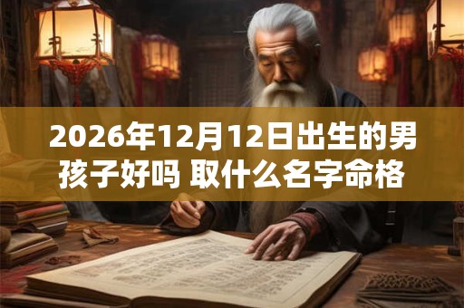 2026年12月12日出生的男孩子好吗 取什么名字命格好