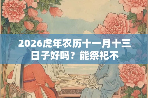 2026虎年农历十一月十三日子好吗?能祭祀不 2026虎年农历十一月十三日子好吗?能祭祀不