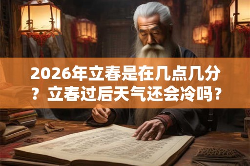 2026年立春是在几点几分？立春过后天气还会冷吗？