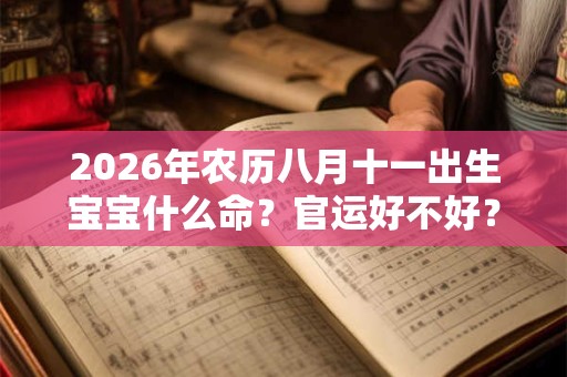 2026年农历八月十一出生宝宝什么命?官运好不好? 2026年农历八月十一出生宝宝什么命?官运好不好?