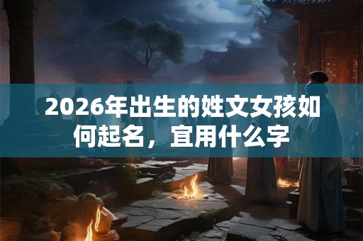 2026年出生的姓文女孩如何起名,宜用什么字 2026年出生的姓文女孩如何起名,宜用什么字