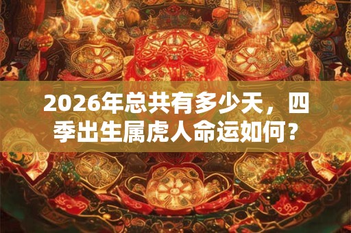 2026年总共有多少天，四季出生属虎人命运如何？
