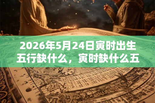 2026年5月24日寅时出生五行缺什么，寅时缺什么五行