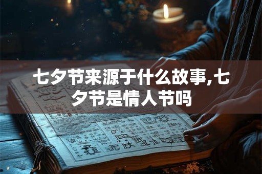 七夕节来源于什么故事,七夕节是情人节吗