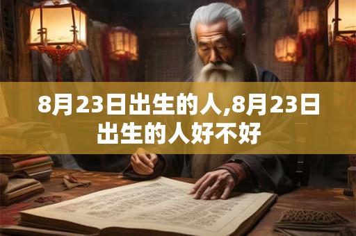 8月23日出生的人,8月23日出生的人好不好 8月23日出生的人,8月23日出生的人好不好
