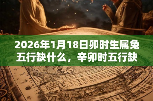 2026年1月18日卯时生属兔五行缺什么，辛卯时五行缺什么