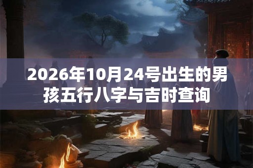 2026年10月24号出生的男孩五行八字与吉时查询 2026年10月24号出生的男孩五行八字与吉时查询