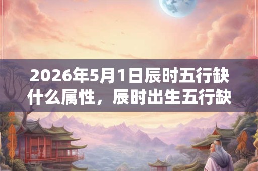 2026年5月1日辰时五行缺什么属性,辰时出生五行缺什么 2026年5月1日辰时五行缺什么属性,辰时出生五行缺什么