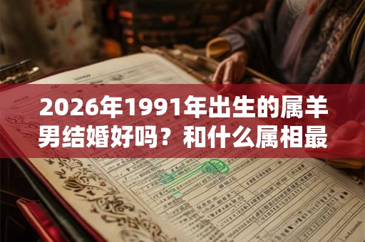 2026年1991年出生的属羊男结婚好吗？和什么属相最配？