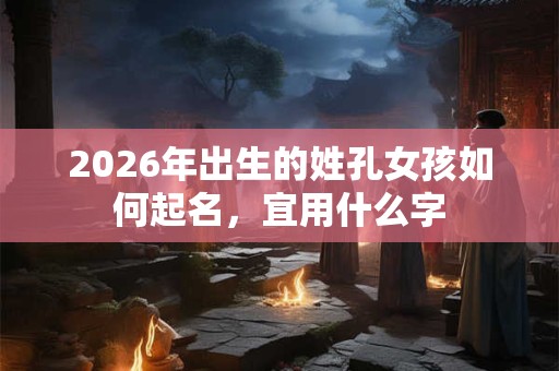 2026年出生的姓孔女孩如何起名,宜用什么字 2026年出生的姓孔女孩如何起名,宜用什么字