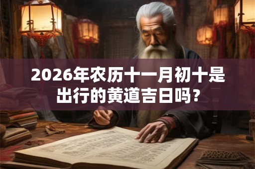 2026年农历十一月初十是出行的黄道吉日吗？