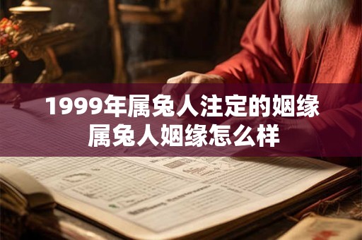 1999年属兔人注定的姻缘 属兔人姻缘怎么样
