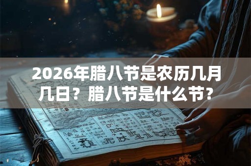 2026年腊八节是农历几月几日?腊八节是什么节? 2026年腊八节是农历几月几日?腊八节是什么节?