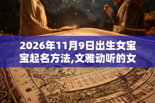 2026年11月9日出生女宝宝起名方法,文雅动听的女宝宝名字