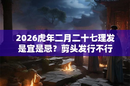 2026虎年二月二十七理发是宜是忌？剪头发行不行