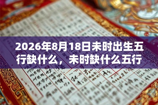 2026年8月18日未时出生五行缺什么,未时缺什么五行 2026年8月18日未时出生五行缺什么,未时缺什么五行