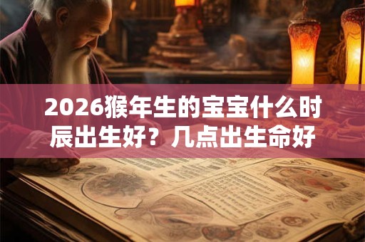 2026猴年生的宝宝什么时辰出生好？几点出生命好