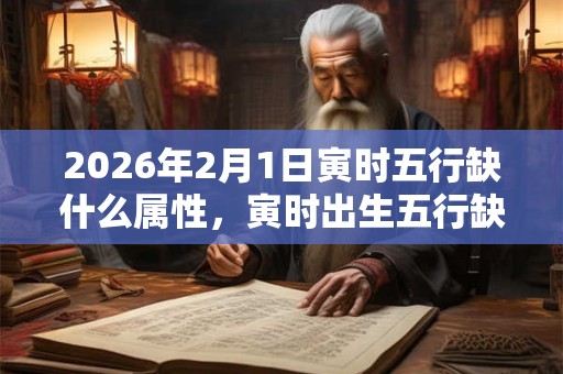 2026年2月1日寅时五行缺什么属性，寅时出生五行缺什么