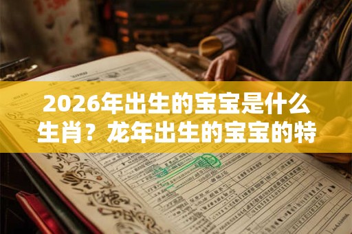 2026年出生的宝宝是什么生肖？龙年出生的宝宝的特点？