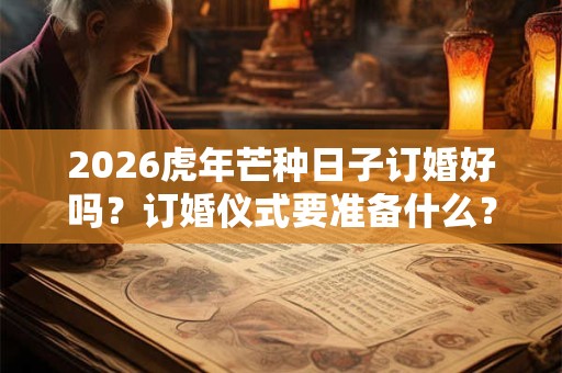 2026虎年芒种日子订婚好吗?订婚仪式要准备什么? 2026虎年芒种日子订婚好吗?订婚仪式要准备什么?