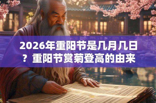2026年重阳节是几月几日?重阳节赏菊登高的由来 2026年重阳节是几月几日?重阳节赏菊登高的由来