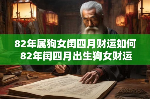 82年属狗女闰四月财运如何 82年闰四月出生狗女财运 82年属狗女闰四月财运如何 82年闰四月出生狗女财运