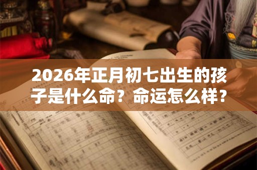 2026年正月初七出生的孩子是什么命？命运怎么样？