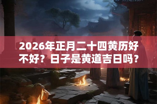 2026年正月二十四黄历好不好?日子是黄道吉日吗? 2026年正月二十四黄历好不好?日子是黄道吉日吗?