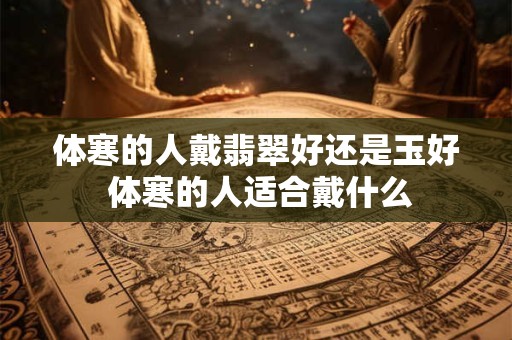 体寒的人戴翡翠好还是玉好 体寒的人适合戴什么