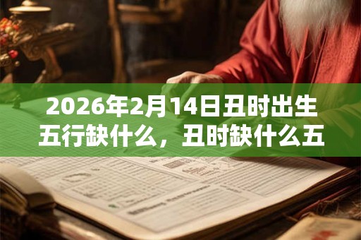 2026年2月14日丑时出生五行缺什么,丑时缺什么五行 2026年2月14日丑时出生五行缺什么,丑时缺什么五行