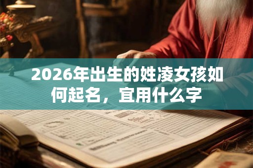 2026年出生的姓凌女孩如何起名，宜用什么字