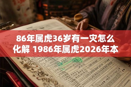 86年属虎36岁有一灾怎么化解 1986年属虎2026年本命年命运如何