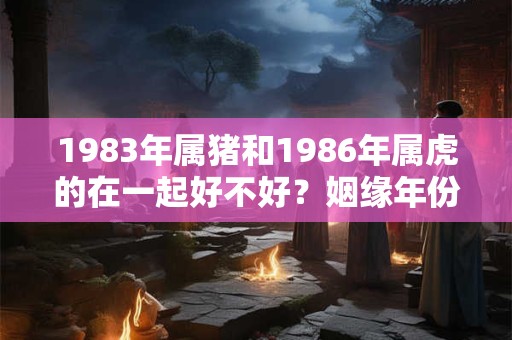 1983年属猪和1986年属虎的在一起好不好？姻缘年份揭晓！