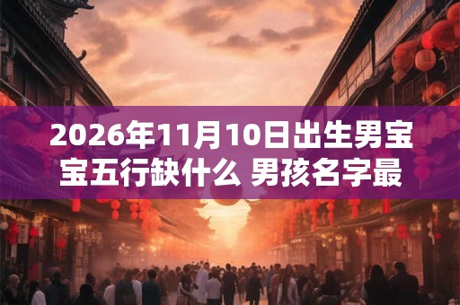 2026年11月10日出生男宝宝五行缺什么 男孩名字最新免费版