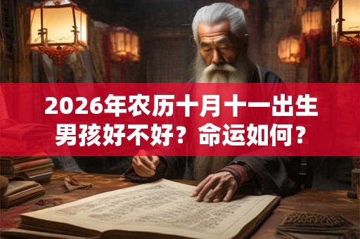 2026年农历十月十一出生男孩好不好？命运如何？